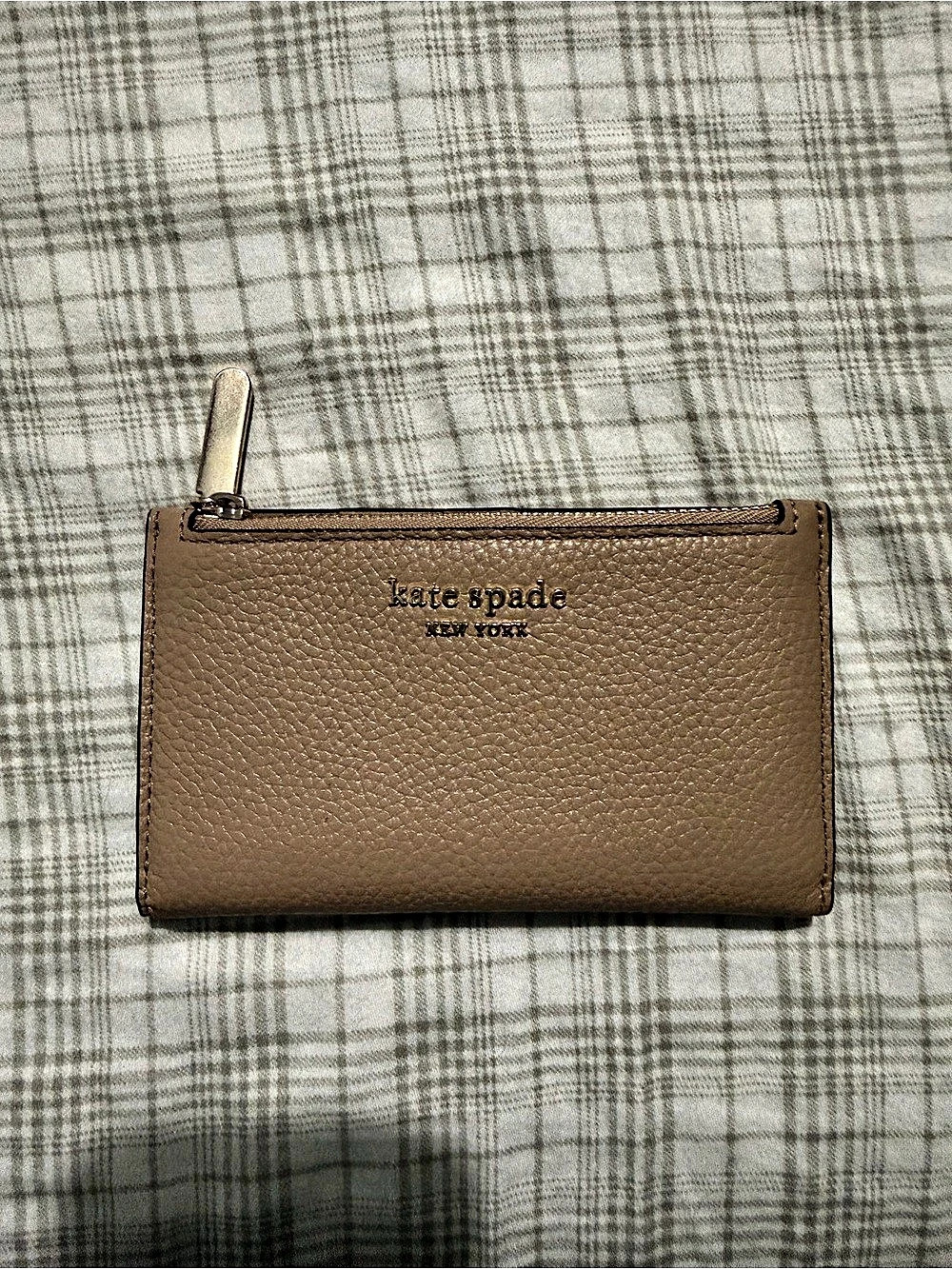 Kate Spade New York Tan Bifold Wallet NWT